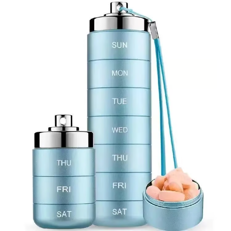 The Tiny Metal Travel Pill Organizer That’s Replacing Bulky Plastic Pill Boxes